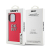 DKNY iPhone 16 pro UNIEK kleuren patroon - Metalen letters Geïnspireerd op de Hermes KELLY BACK